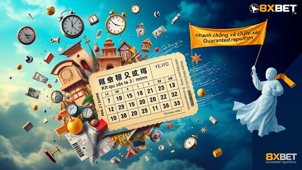 Tra cứu kết quả xổ số 3 miền 8XBET nhanh và tiện lợi